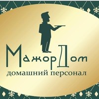 Логотип компании Мажордом, агентство домашнего персонала